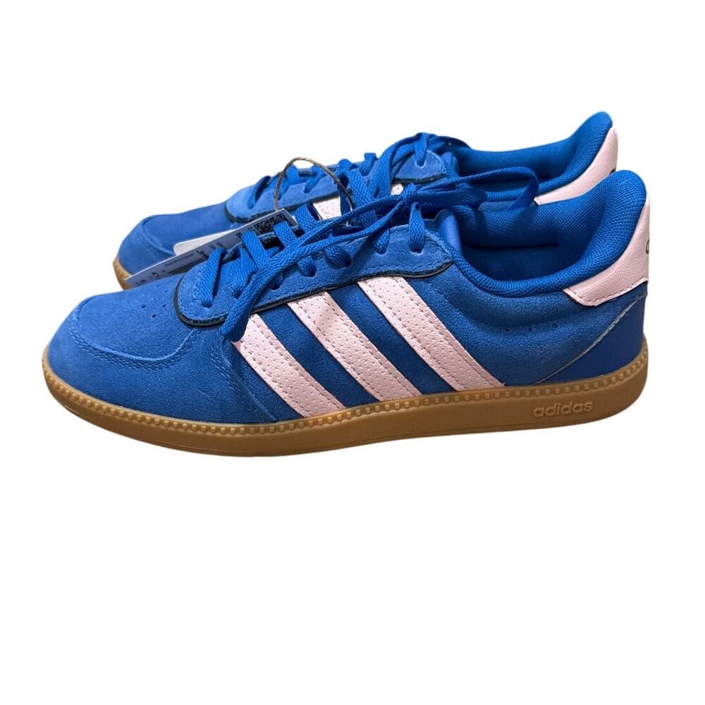 Adidas JH6901 Breaknet Sleek Shoes Bright Royal / Clear Pink Size 6 New